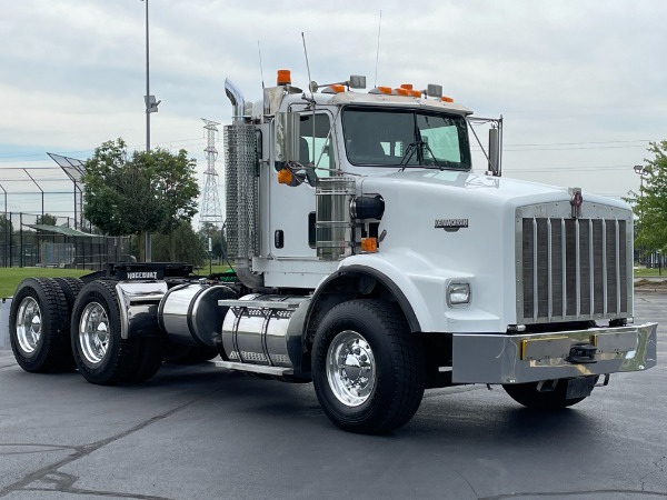 Used 2003 Kenworth T800 Wide Nose Day Cab-CAT C15-525HP-18 Speed-46K Rears-Wet Kit! for sale Sold at Chicago Motor Cars in West Chicago IL 60185 3