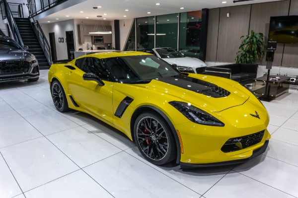 Used 2016 Chevrolet Corvette Z06 Coupe 2LZ 7-Speed Manual Corvette Racing Yellow 1 Owner Bone Stock! for sale Sold at Chicago Motor Cars in West Chicago IL 60185 6