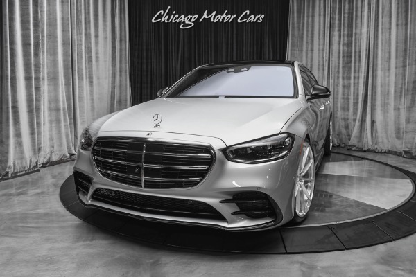 Used 2021 Mercedes-Benz S580 4 Matic AMG Line! Anrky Wheels! New Body Style! Only 60 Miles LOADED for sale Sold at Chicago Motor Cars in West Chicago IL 60185 2