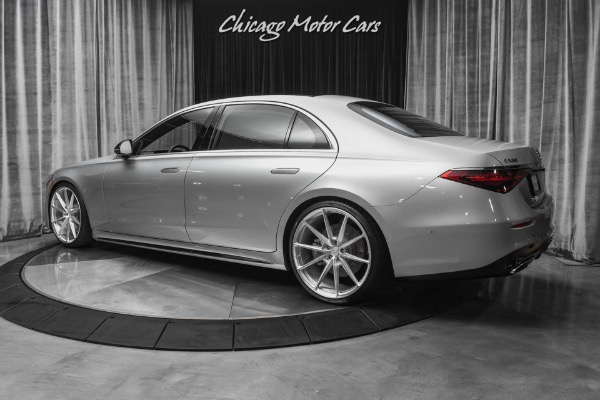 Used 2021 Mercedes-Benz S580 4 Matic AMG Line! Anrky Wheels! New Body Style! Only 60 Miles LOADED for sale Sold at Chicago Motor Cars in West Chicago IL 60185 3