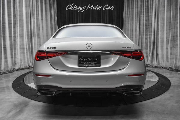 Used 2021 Mercedes-Benz S580 4 Matic AMG Line! Anrky Wheels! New Body Style! Only 60 Miles LOADED for sale Sold at Chicago Motor Cars in West Chicago IL 60185 4