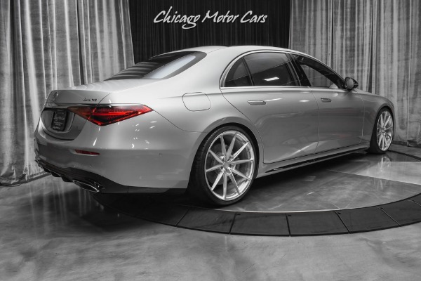 Used 2021 Mercedes-Benz S580 4 Matic AMG Line! Anrky Wheels! New Body Style! Only 60 Miles LOADED for sale Sold at Chicago Motor Cars in West Chicago IL 60185 5