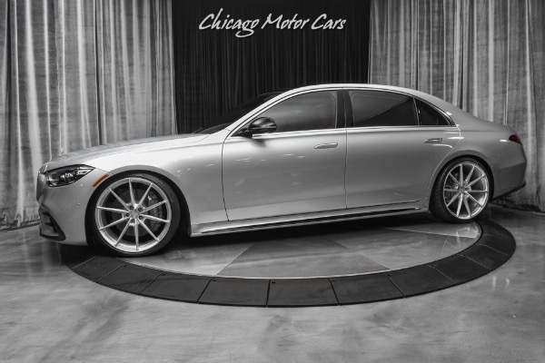 Used 2021 Mercedes-Benz S580 4 Matic AMG Line! Anrky Wheels! New Body Style! Only 60 Miles LOADED for sale Sold at Chicago Motor Cars in West Chicago IL 60185 1