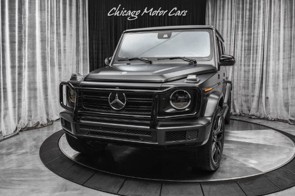 Used 2020 Mercedes-Benz G550 4Matic Designo Matte Black! Carbon Fiber! Matte Black Cross Spoke G63 Wheels! for sale Sold at Chicago Motor Cars in West Chicago IL 60185 2