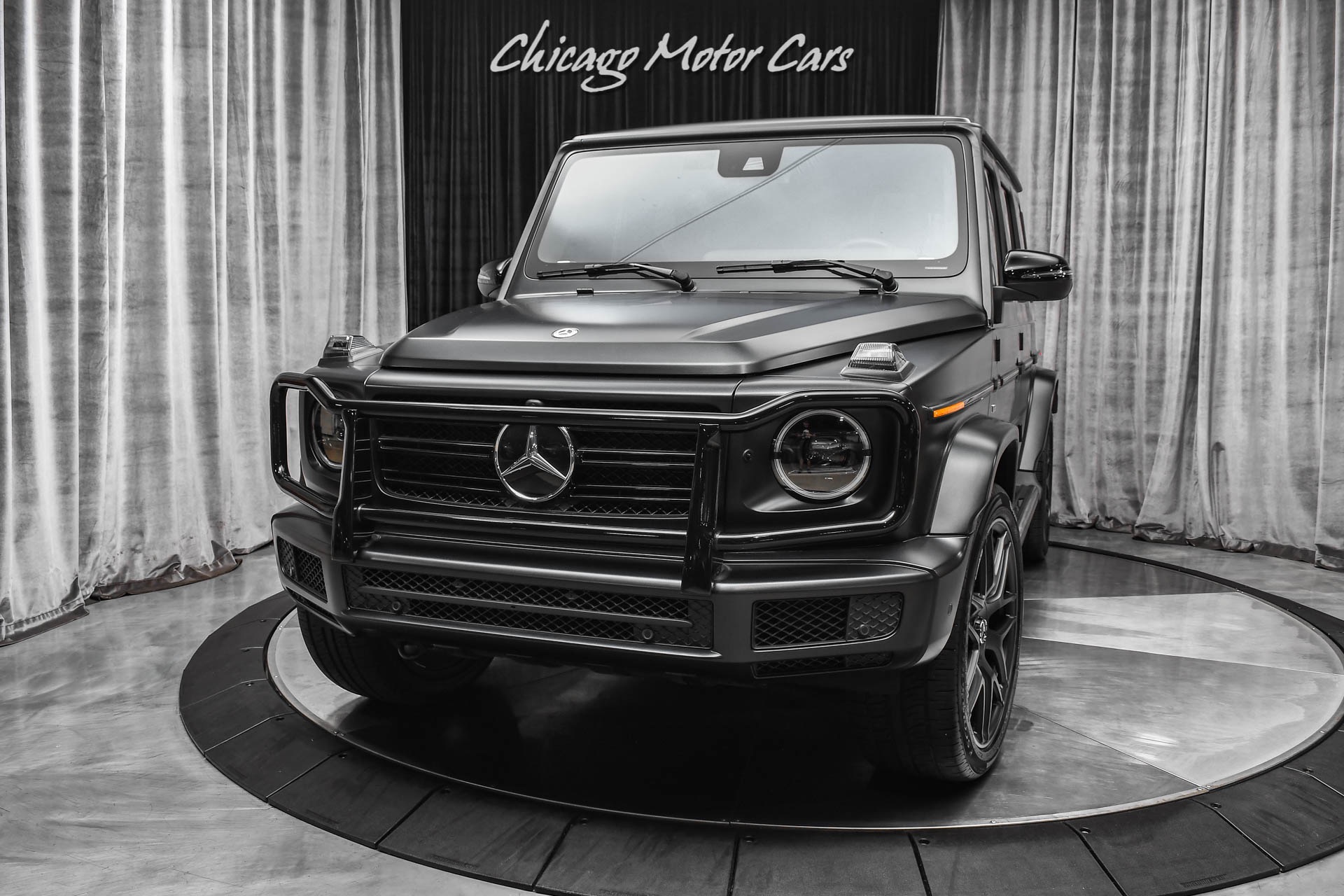 Used-2020-Mercedes-Benz-G550-4Matic-Designo-Matte-Black-Carbon-Fiber-Matte-Black-Cross-Spoke-G63-Wheels