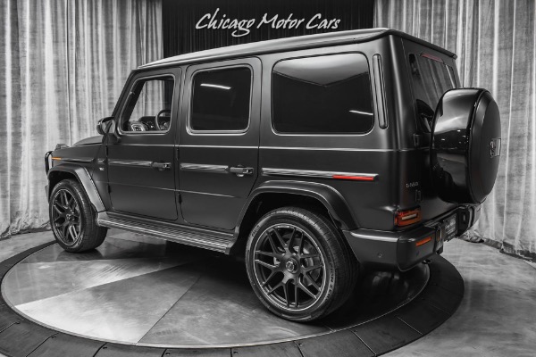 Used 2020 Mercedes-Benz G550 4Matic Designo Matte Black! Carbon Fiber! Matte Black Cross Spoke G63 Wheels! for sale Sold at Chicago Motor Cars in West Chicago IL 60185 3