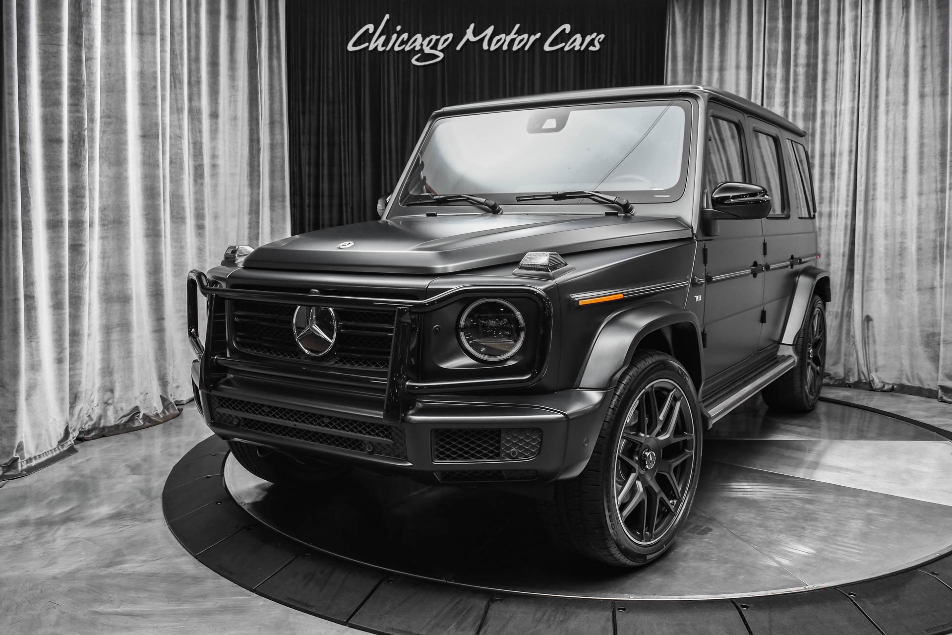 Used-2020-Mercedes-Benz-G550-4Matic-Designo-Matte-Black-Carbon-Fiber-Matte-Black-Cross-Spoke-G63-Wheels