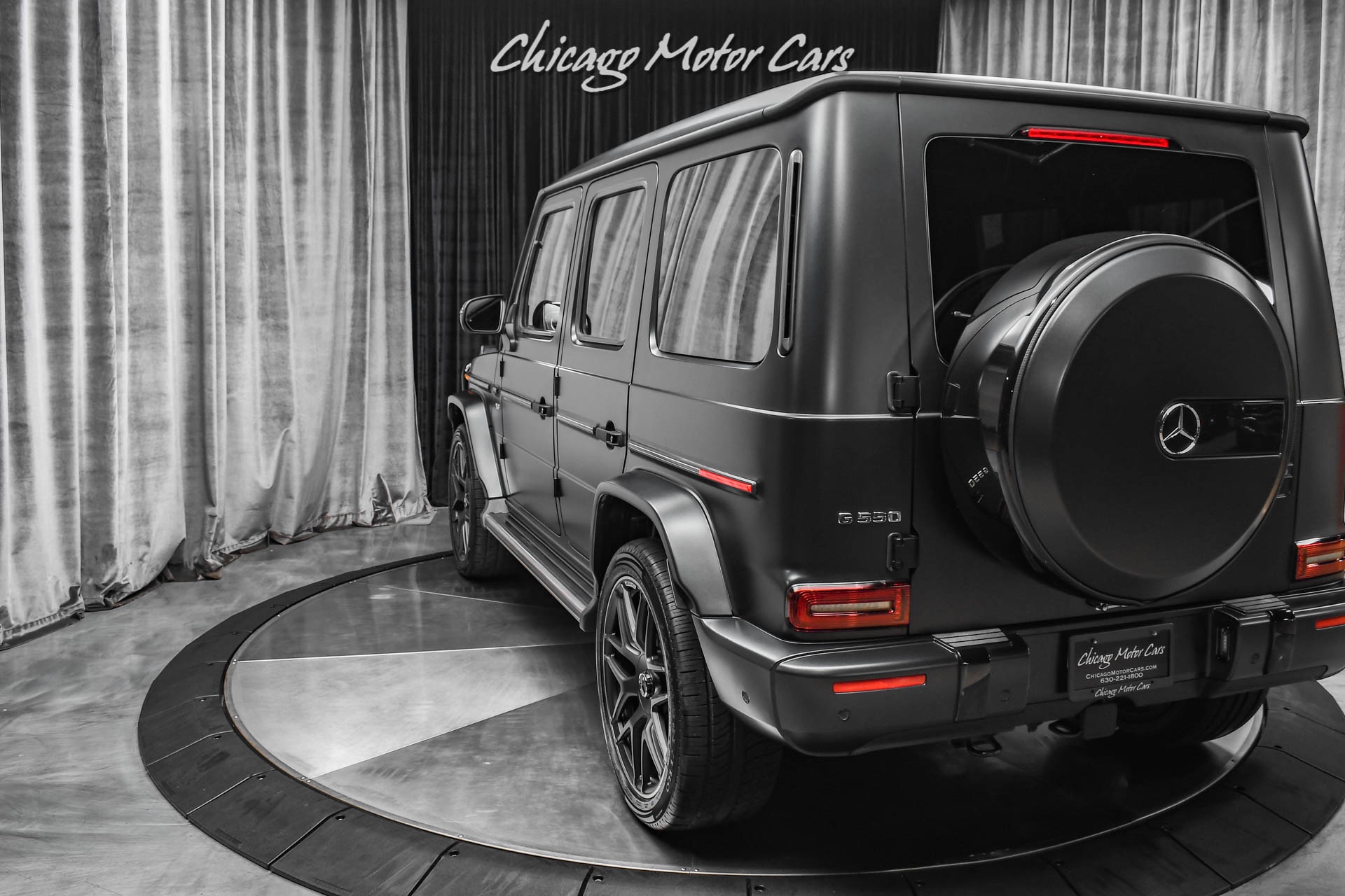 Used-2020-Mercedes-Benz-G550-4Matic-Designo-Matte-Black-Carbon-Fiber-Matte-Black-Cross-Spoke-G63-Wheels