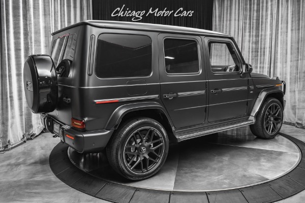 Used 2020 Mercedes-Benz G550 4Matic Designo Matte Black! Carbon Fiber! Matte Black Cross Spoke G63 Wheels! for sale Sold at Chicago Motor Cars in West Chicago IL 60185 5