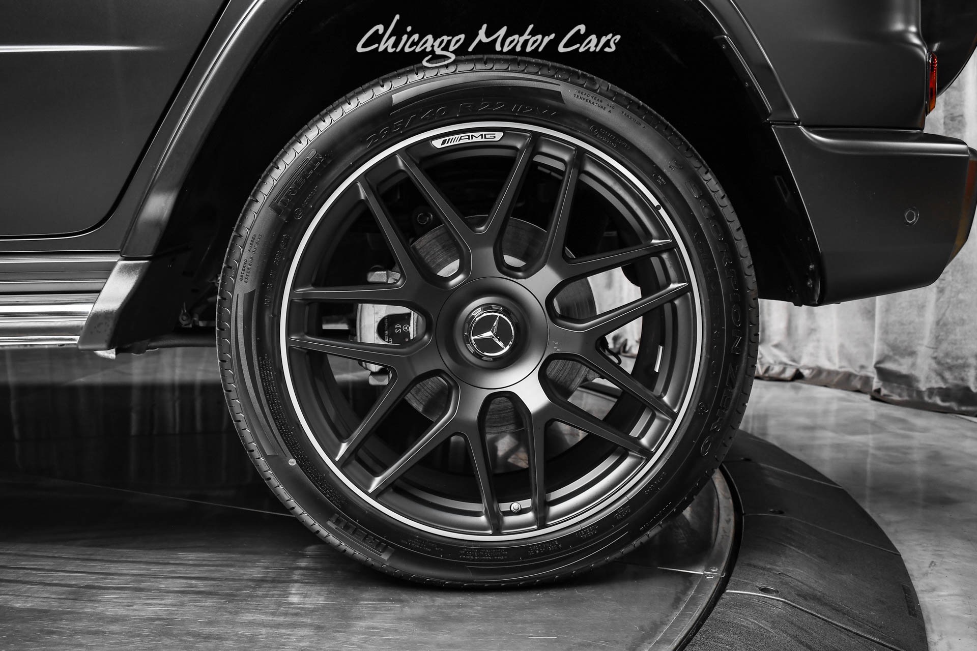 Used-2020-Mercedes-Benz-G550-4Matic-Designo-Matte-Black-Carbon-Fiber-Matte-Black-Cross-Spoke-G63-Wheels