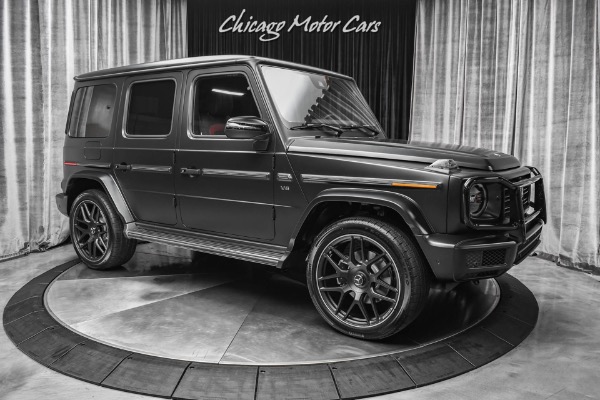 Used 2020 Mercedes-Benz G550 4Matic Designo Matte Black! Carbon Fiber! Matte Black Cross Spoke G63 Wheels! for sale Sold at Chicago Motor Cars in West Chicago IL 60185 6