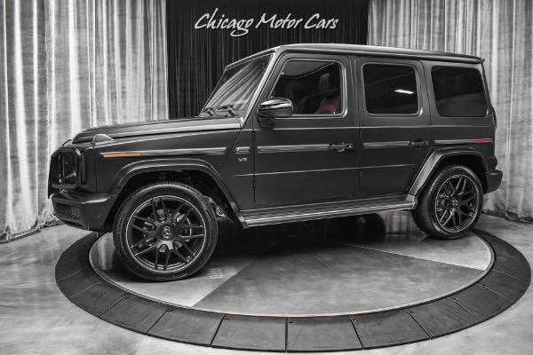 Used 2020 Mercedes-Benz G550 4Matic Designo Matte Black! Carbon Fiber! Matte Black Cross Spoke G63 Wheels! for sale Sold at Chicago Motor Cars in West Chicago IL 60185 1