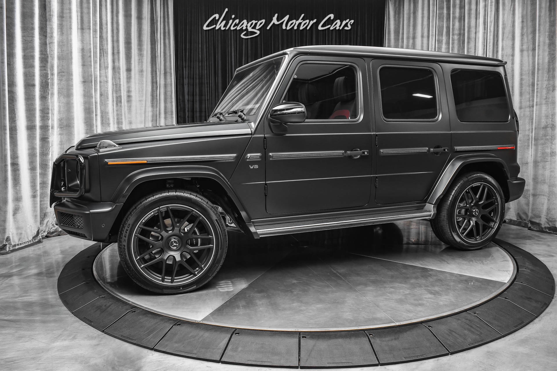 Used 2020 Mercedes-Benz G550 4Matic Designo Matte Black! Carbon Fiber! Matte Black Cross Spoke G63 Wheels! for sale Sold at Chicago Motor Cars in West Chicago IL 60185 1