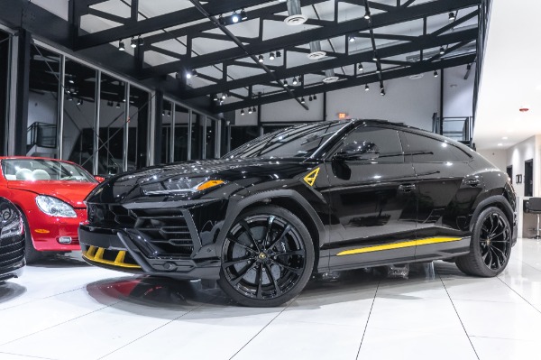 Used 2021 Lamborghini Urus SUV AWD TAIGETE 23s LOADED Full Front PPF + Custom Exhaust! for sale Sold at Chicago Motor Cars in West Chicago IL 60185 2