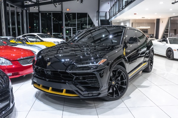 Used 2021 Lamborghini Urus SUV AWD TAIGETE 23s LOADED Full Front PPF + Custom Exhaust! for sale Sold at Chicago Motor Cars in West Chicago IL 60185 3