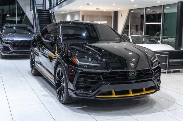 Used 2021 Lamborghini Urus SUV AWD TAIGETE 23s LOADED Full Front PPF + Custom Exhaust! for sale Sold at Chicago Motor Cars in West Chicago IL 60185 6