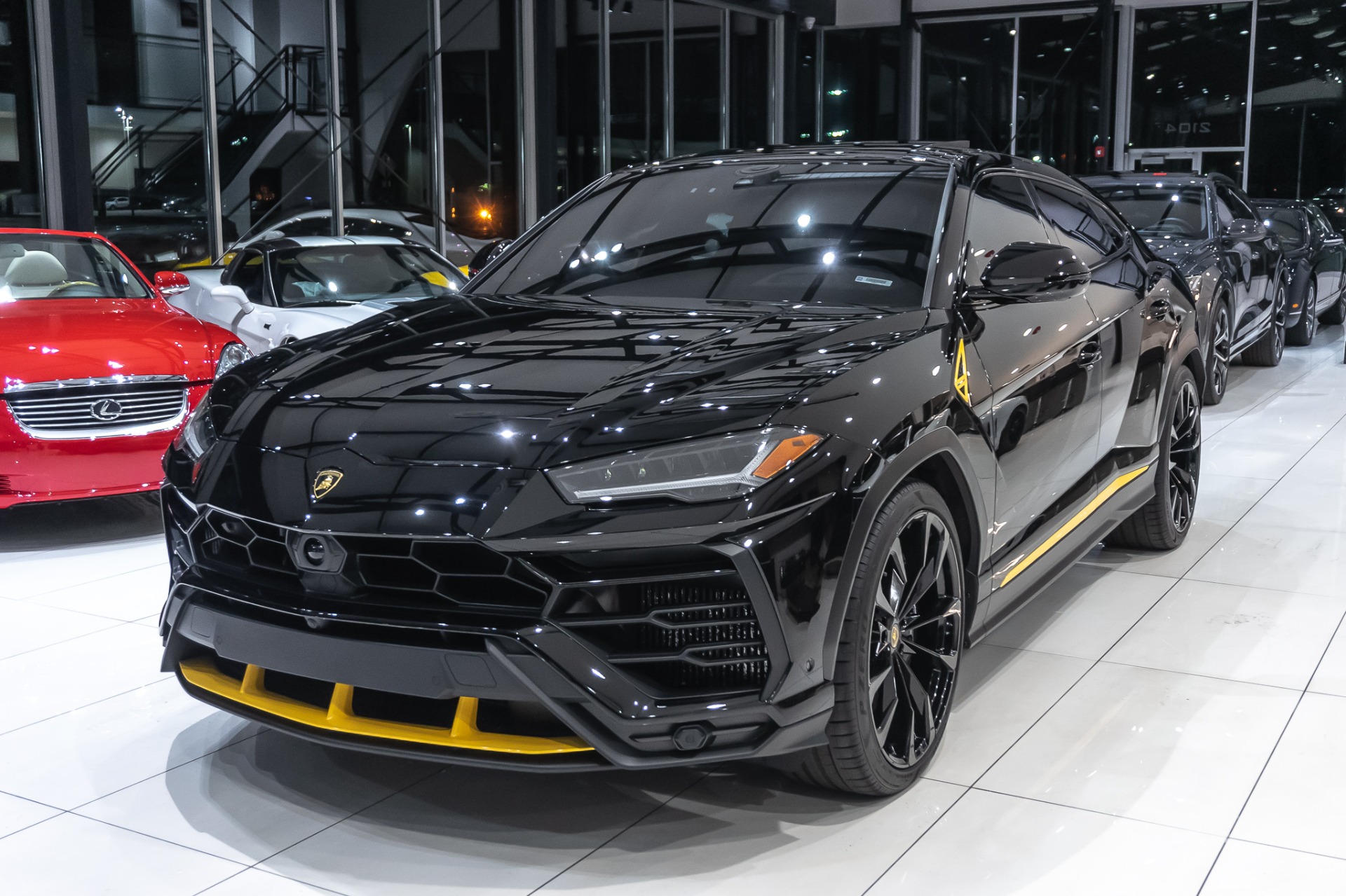 Used-2021-Lamborghini-Urus-SUV-AWD-TAIGETE-23s-LOADED-Full-Front-PPF--Custom-Exhaust