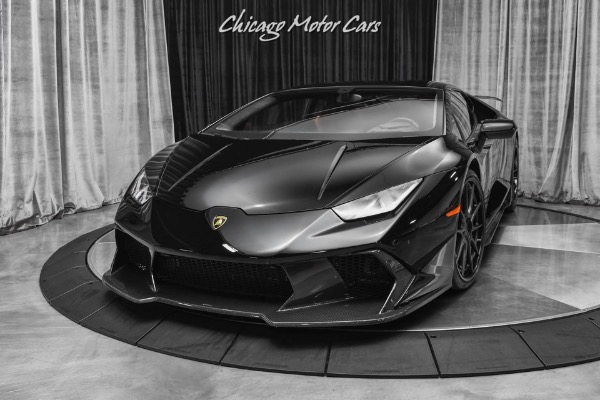 Used 2017 Lamborghini Huracan LP580-2 Coupe ALPHA 10 Twin Turbo Package! Carbon Fiber! Loaded w/ Upgrades for sale Sold at Chicago Motor Cars in West Chicago IL 60185 2