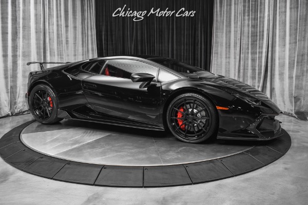 Used 2017 Lamborghini Huracan LP580-2 Coupe ALPHA 10 Twin Turbo Package! Carbon Fiber! Loaded w/ Upgrades for sale Sold at Chicago Motor Cars in West Chicago IL 60185 6