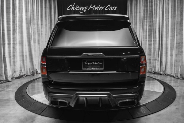 Used 2021 Land Rover Range Rover P525 Westminster LWB OVERFINCH Full Carbon Fiber Package LOADED for sale Sold at Chicago Motor Cars in West Chicago IL 60185 4