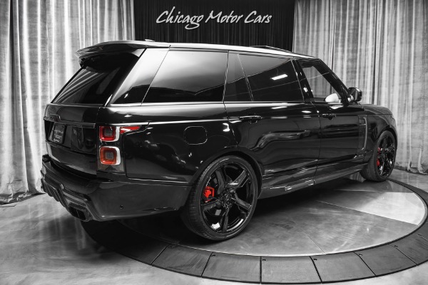 Used 2021 Land Rover Range Rover P525 Westminster LWB OVERFINCH Full Carbon Fiber Package LOADED for sale Sold at Chicago Motor Cars in West Chicago IL 60185 5