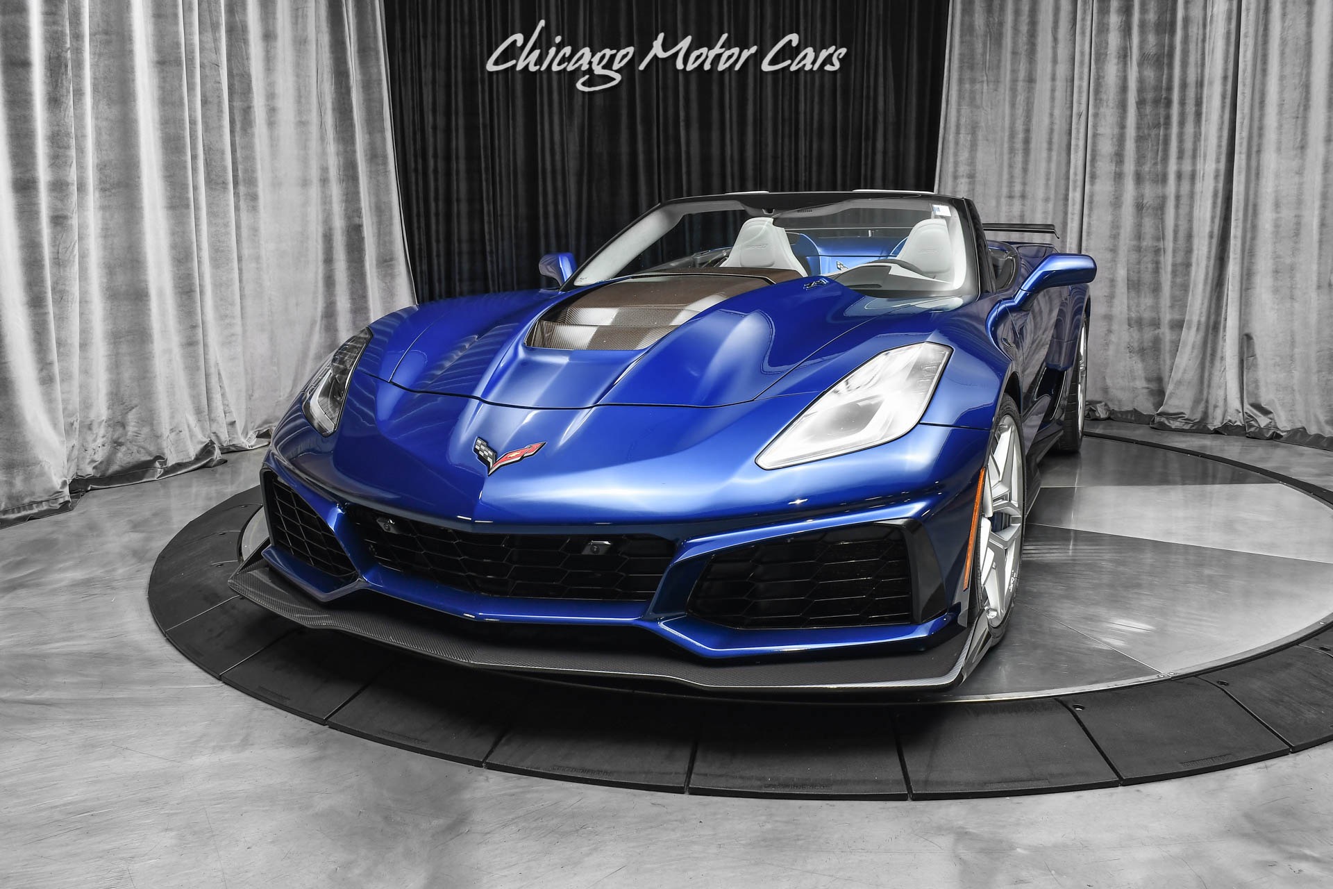 Used-2019-Chevrolet-Corvette-ZR1-3ZR-Convertible-Extremely-Rare-Color-Admiral-Blue-Metallic