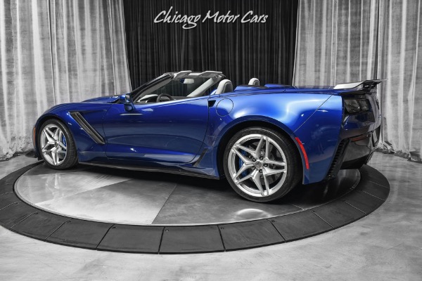 Used 2019 Chevrolet Corvette ZR1 3ZR Convertible Extremely Rare Color! Admiral Blue Metallic for sale Sold at Chicago Motor Cars in West Chicago IL 60185 3
