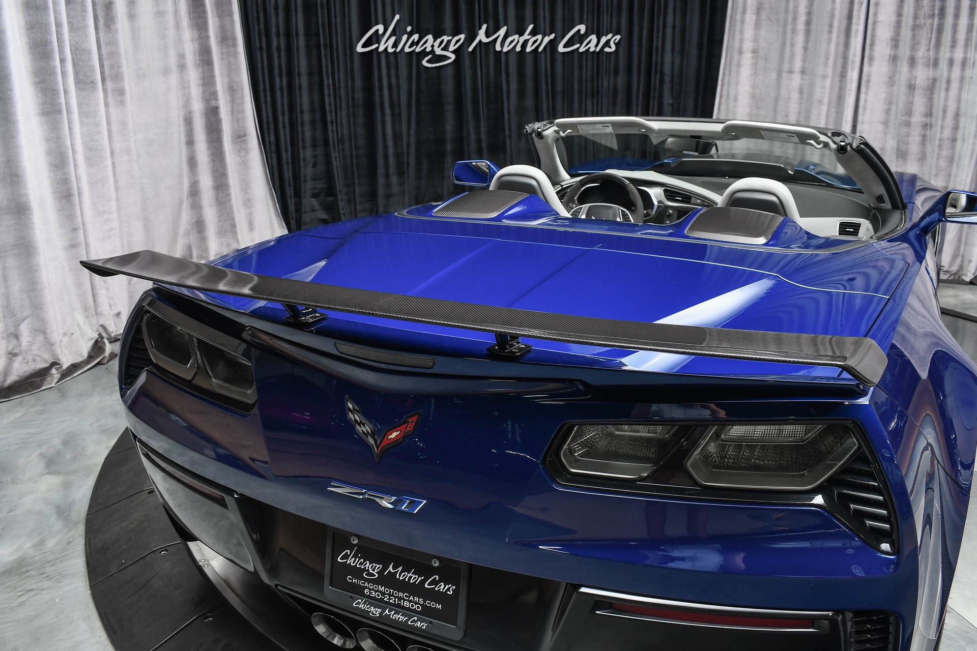 Used-2019-Chevrolet-Corvette-ZR1-3ZR-Convertible-Extremely-Rare-Color-Admiral-Blue-Metallic