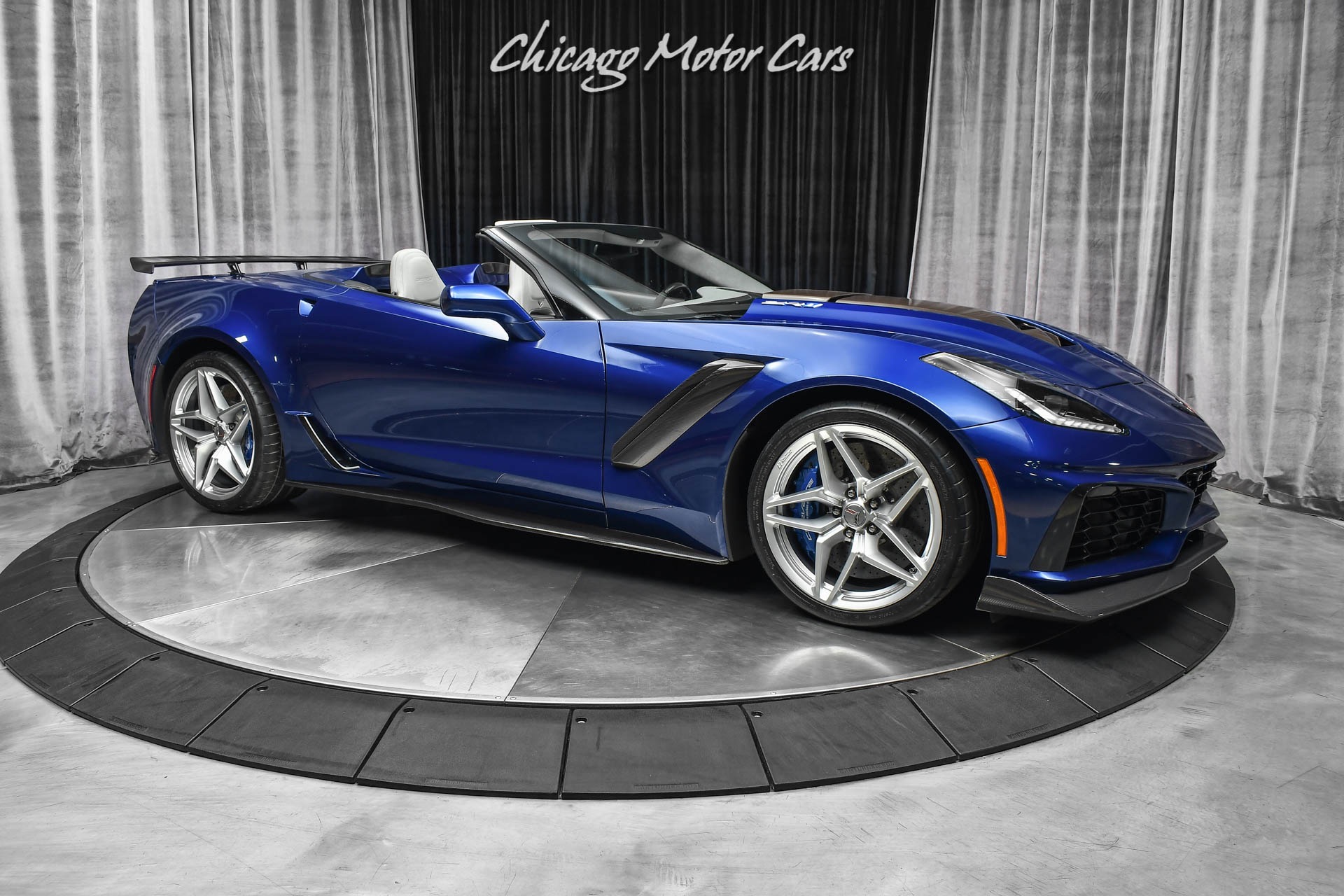 Used-2019-Chevrolet-Corvette-ZR1-3ZR-Convertible-Extremely-Rare-Color-Admiral-Blue-Metallic