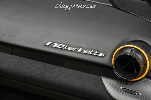 Used-2014-Ferrari-F12-Berlinetta-547kMSRP-IPE-Exhaust-Factory-Matte-Yellow-Yellow-Carbon