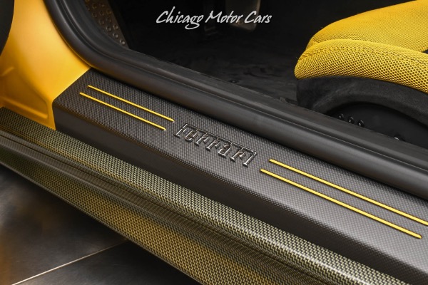 Used-2014-Ferrari-F12-Berlinetta-547kMSRP-IPE-Exhaust-Factory-Matte-Yellow-Yellow-Carbon