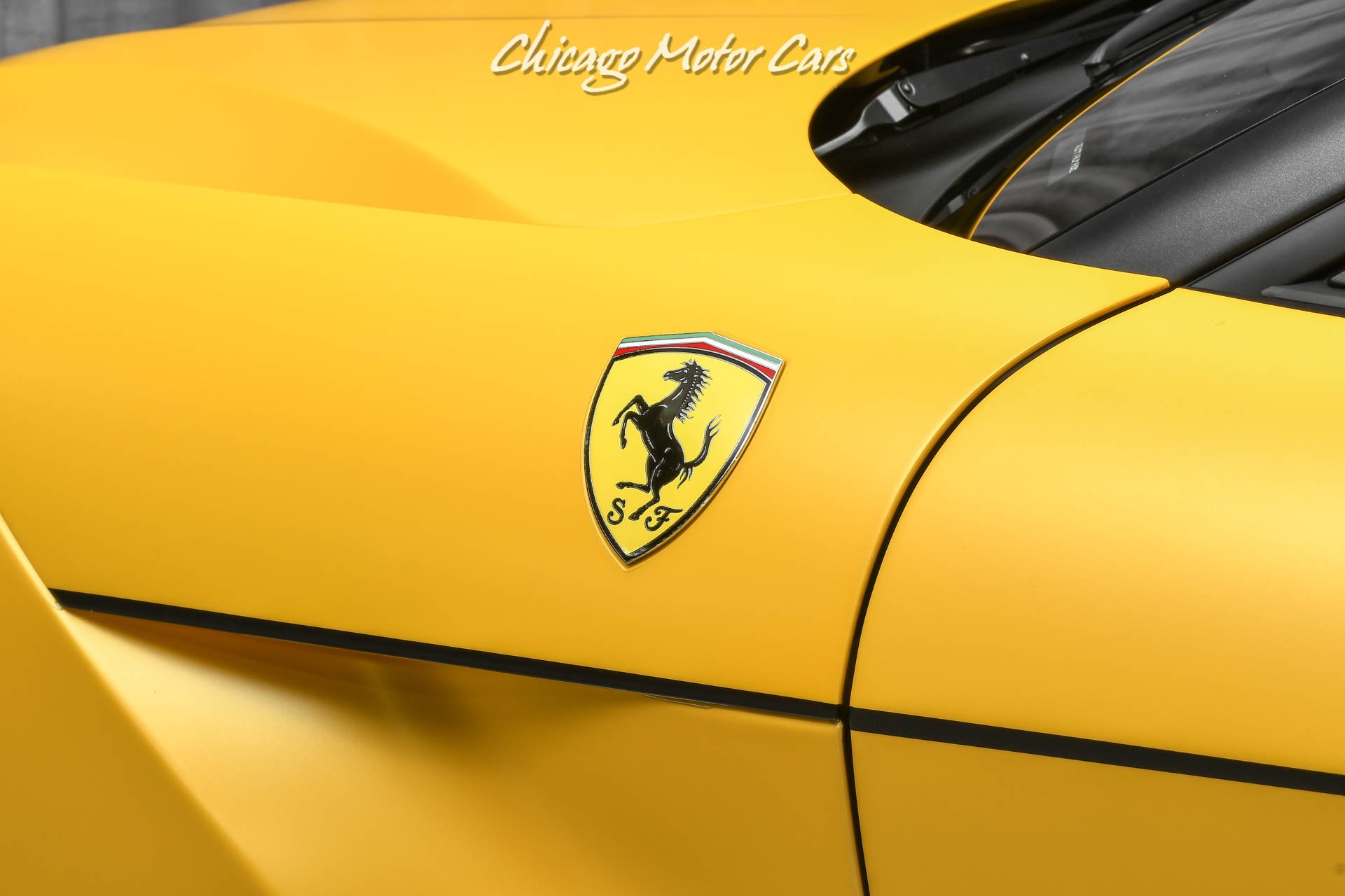 Used-2014-Ferrari-F12-Berlinetta-547kMSRP-IPE-Exhaust-Factory-Matte-Yellow-Yellow-Carbon