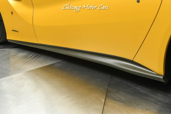 Used-2014-Ferrari-F12-Berlinetta-547kMSRP-IPE-Exhaust-Factory-Matte-Yellow-Yellow-Carbon