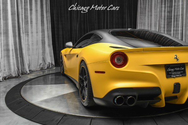 Used-2014-Ferrari-F12-Berlinetta-547kMSRP-IPE-Exhaust-Factory-Matte-Yellow-Yellow-Carbon