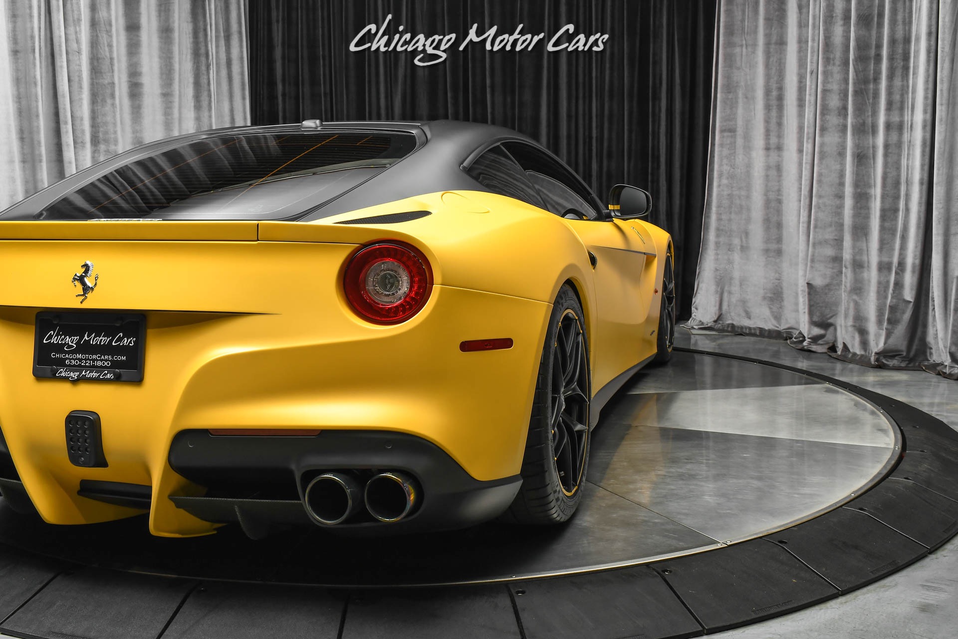 F12 Berlinetta Matte Wrapped With Custom Decals