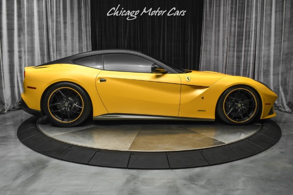 Used-2014-Ferrari-F12-Berlinetta-547kMSRP-IPE-Exhaust-Factory-Matte-Yellow-Yellow-Carbon