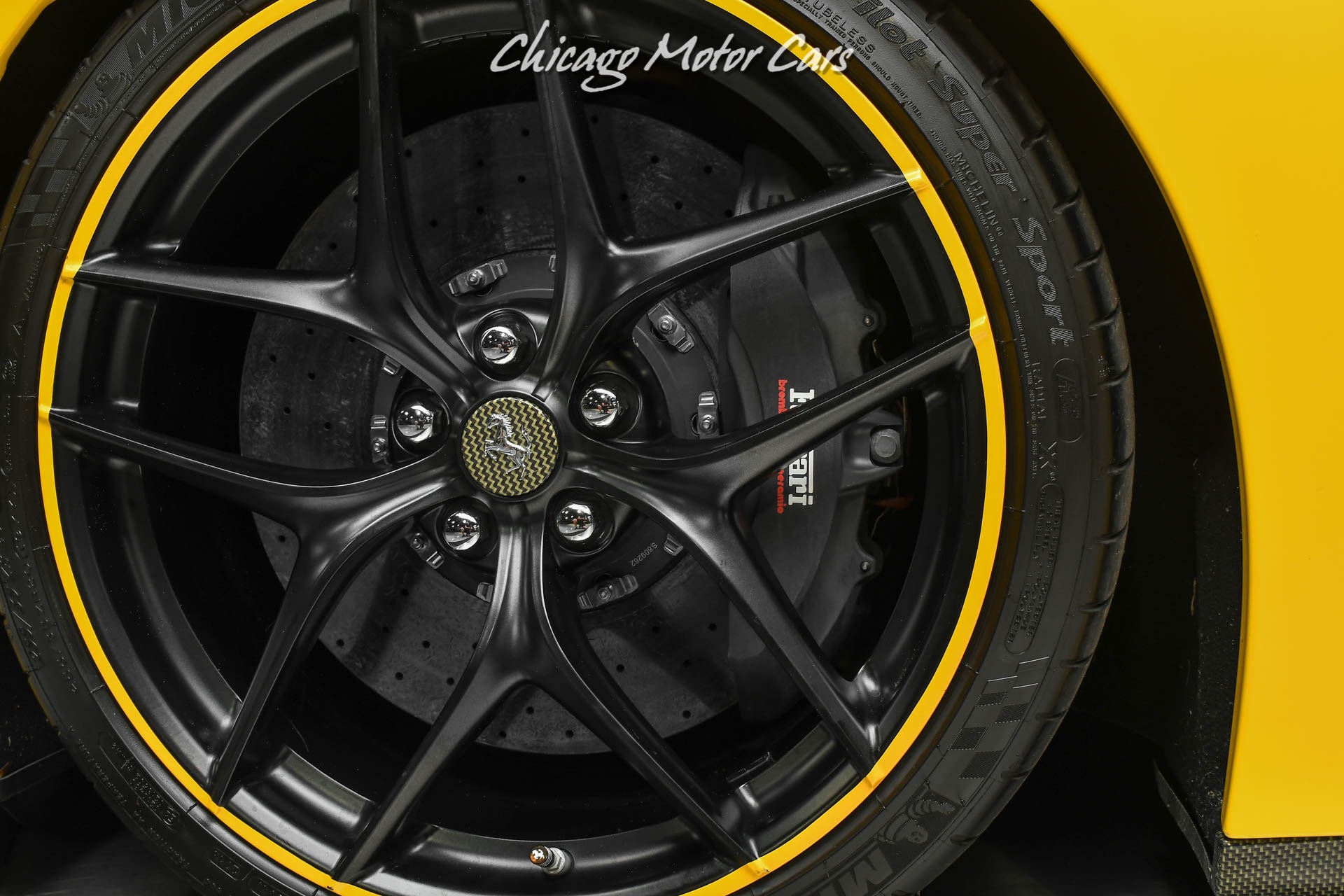 Used-2014-Ferrari-F12-Berlinetta-547kMSRP-IPE-Exhaust-Factory-Matte-Yellow-Yellow-Carbon