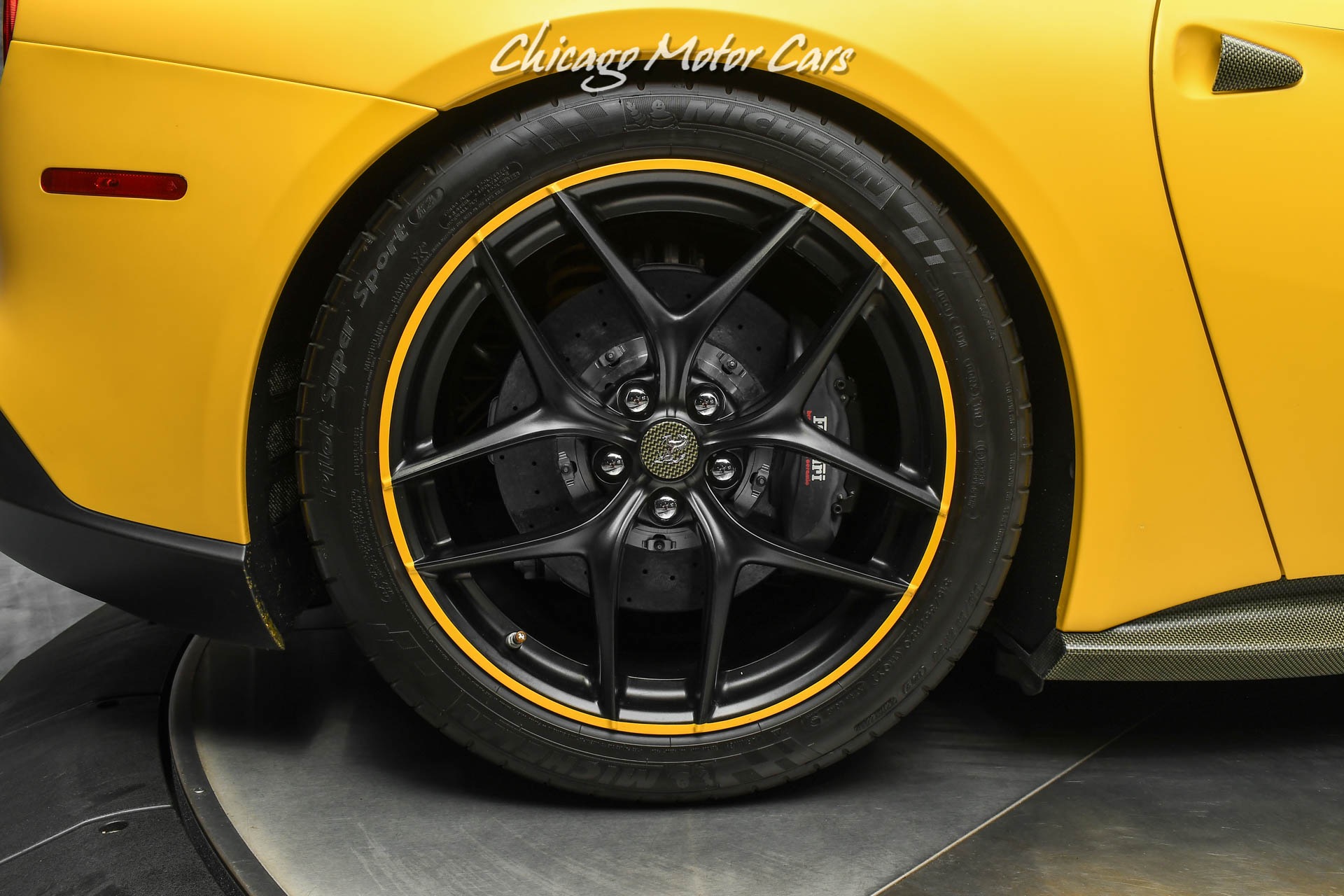 Used-2014-Ferrari-F12-Berlinetta-547kMSRP-IPE-Exhaust-Factory-Matte-Yellow-Yellow-Carbon