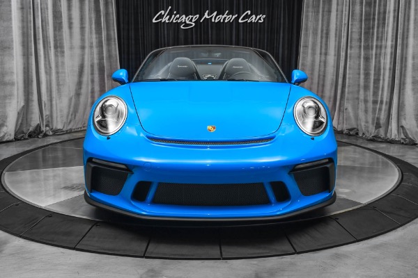 Used-2019-Porsche-911-Speedster-RARE-PTS-Mexico-Blue-Front-Lift-ONLY-2K-Miles-LOADED