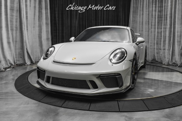 Used 2018 Porsche 911 GT3 Rare Chalk Paint! PCCBs! Loaded Spec! Carbon Fiber Everywhere! for sale Sold at Chicago Motor Cars in West Chicago IL 60185 2