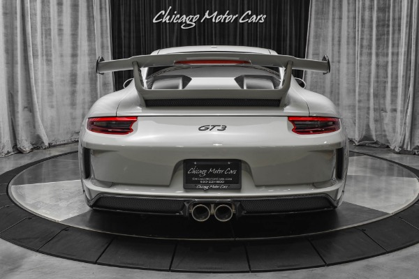 Used 2018 Porsche 911 GT3 Rare Chalk Paint! PCCBs! Loaded Spec! Carbon Fiber Everywhere! for sale Sold at Chicago Motor Cars in West Chicago IL 60185 4