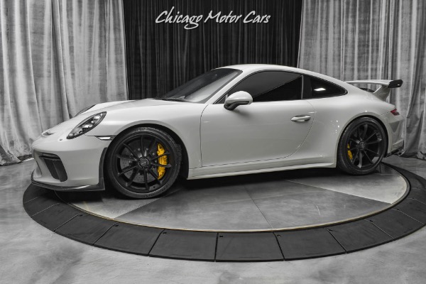 Used 2018 Porsche 911 GT3 Rare Chalk Paint! PCCBs! Loaded Spec! Carbon Fiber Everywhere! for sale Sold at Chicago Motor Cars in West Chicago IL 60185 1