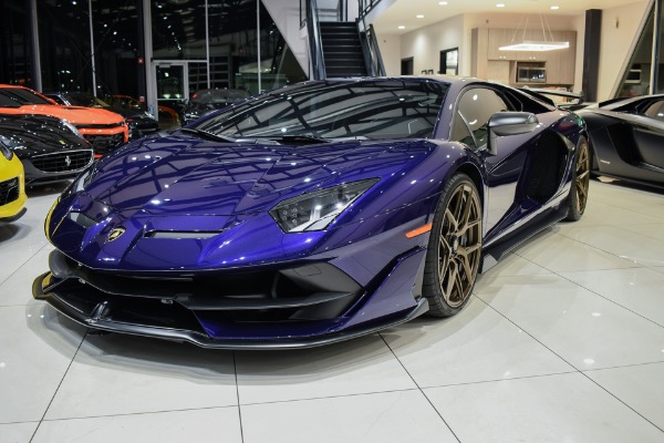 Used 2019 Lamborghini Aventador LP770-4 SVJ Exclusive Ad Personam Viola Aleteia! Huge MSRP! Full Body PPF! for sale Sold at Chicago Motor Cars in West Chicago IL 60185 3