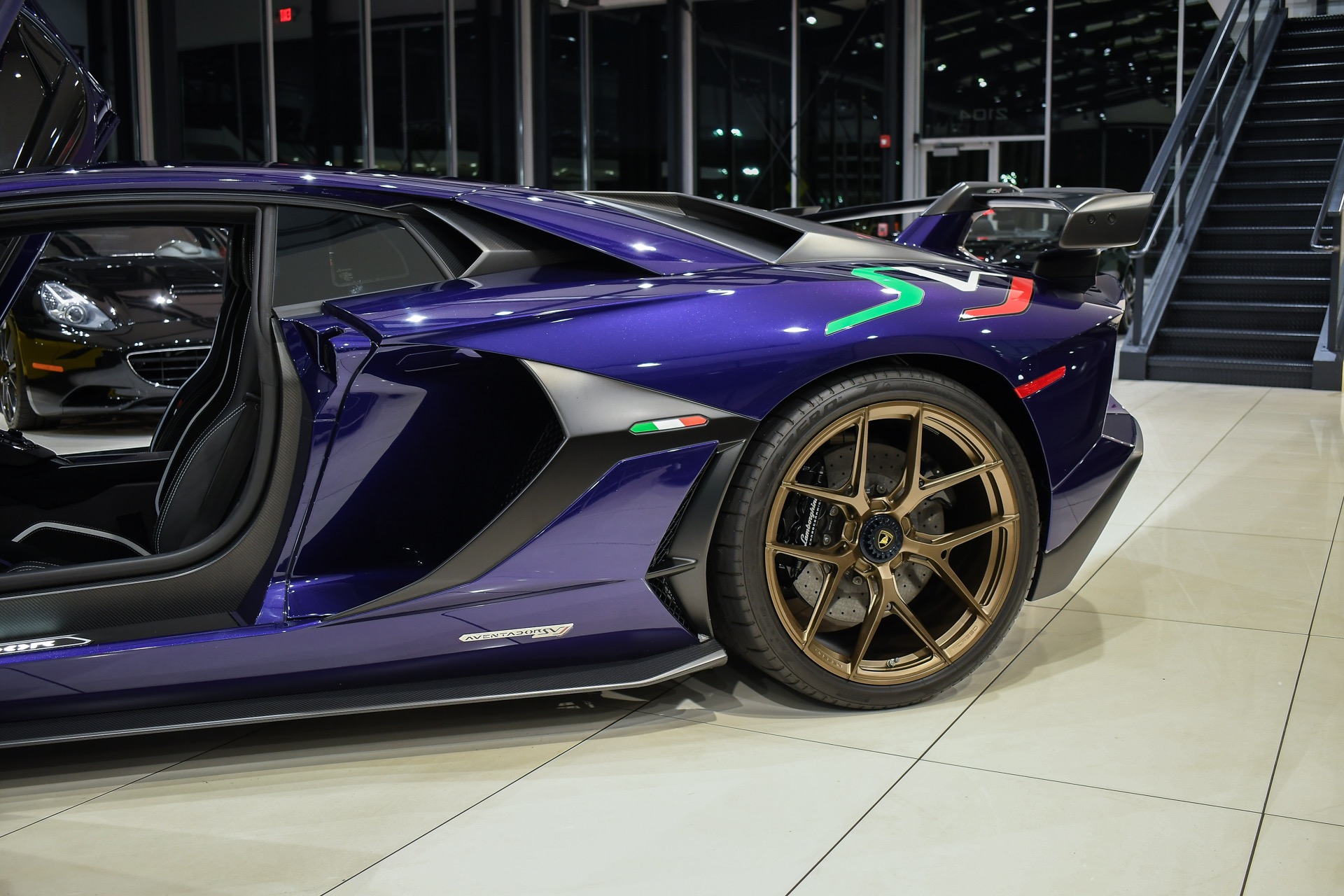 Used-2019-Lamborghini-Aventador-LP770-4-SVJ-Exclusive-Ad-Personam-Viola-Aleteia-Huge-MSRP-Full-Body-PPF