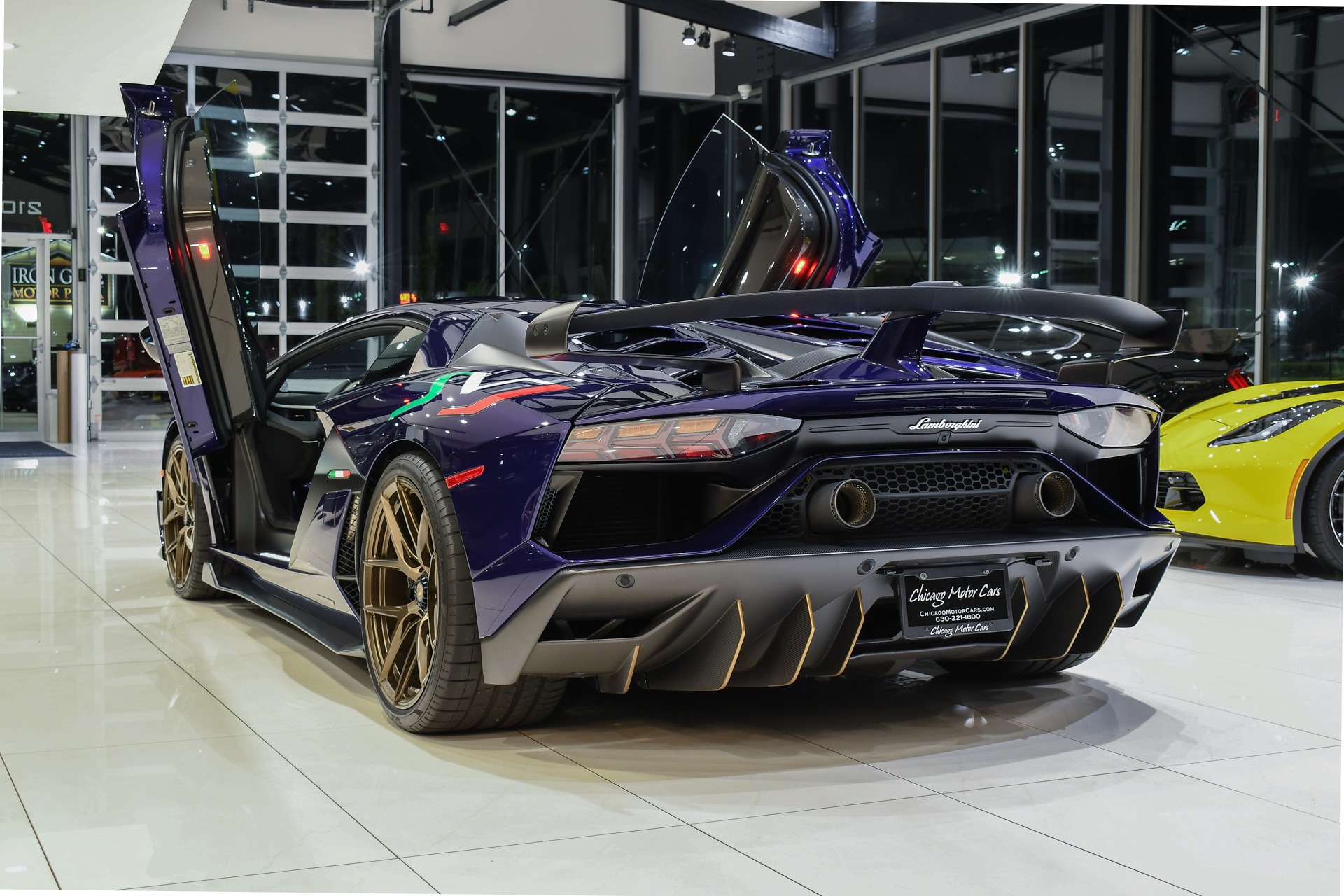 Used-2019-Lamborghini-Aventador-LP770-4-SVJ-Exclusive-Ad-Personam-Viola-Aleteia-Huge-MSRP-Full-Body-PPF