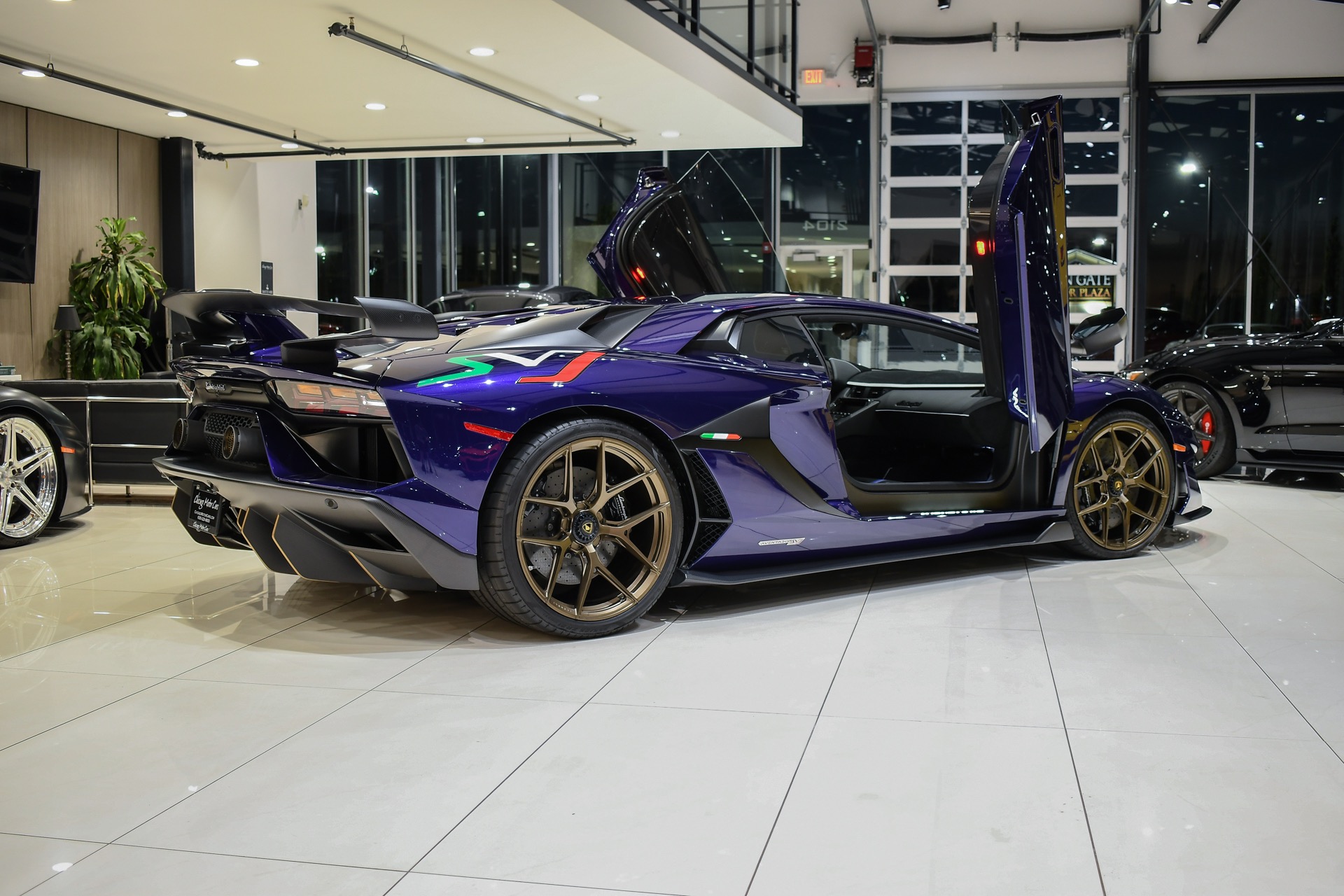 Used-2019-Lamborghini-Aventador-LP770-4-SVJ-Exclusive-Ad-Personam-Viola-Aleteia-Huge-MSRP-Full-Body-PPF