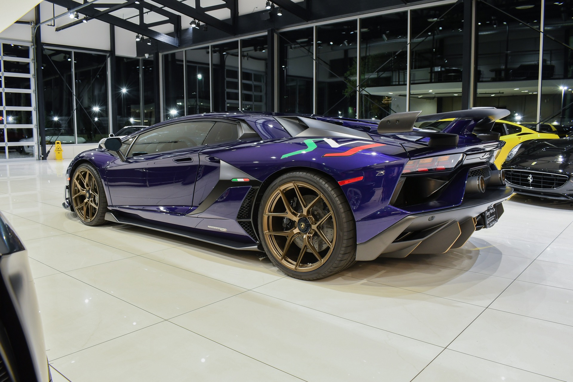 Used-2019-Lamborghini-Aventador-LP770-4-SVJ-Exclusive-Ad-Personam-Viola-Aleteia-Huge-MSRP-Full-Body-PPF