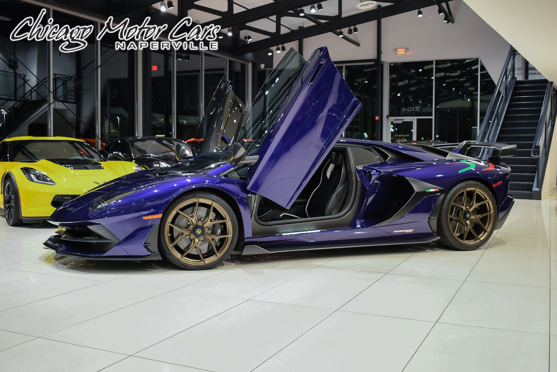 Used-2019-Lamborghini-Aventador-LP770-4-SVJ-Exclusive-Ad-Personam-Viola-Aleteia-Huge-MSRP-Full-Body-PPF