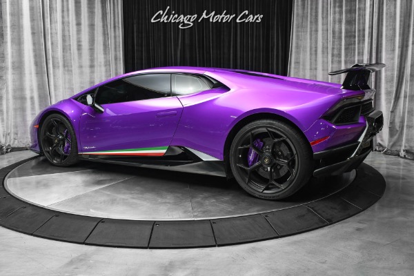 Used 2018 Lamborghini Huracan LP640-4 Performante Coupe Rare Ad Personam Viola Parsifae! Lift System! for sale Sold at Chicago Motor Cars in West Chicago IL 60185 3