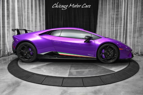 Used-2018-Lamborghini-Huracan-LP640-4-Performante-Coupe-Rare-Ad-Personam-Viola-Parsifae-Lift-System